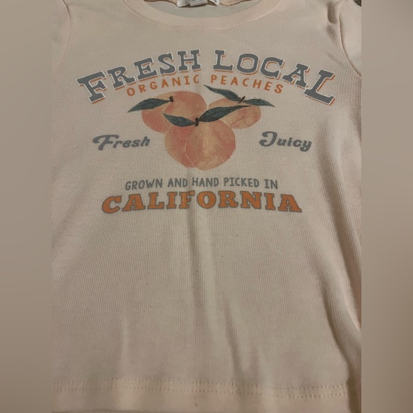 Peach crop top - Picture 3 of 4
